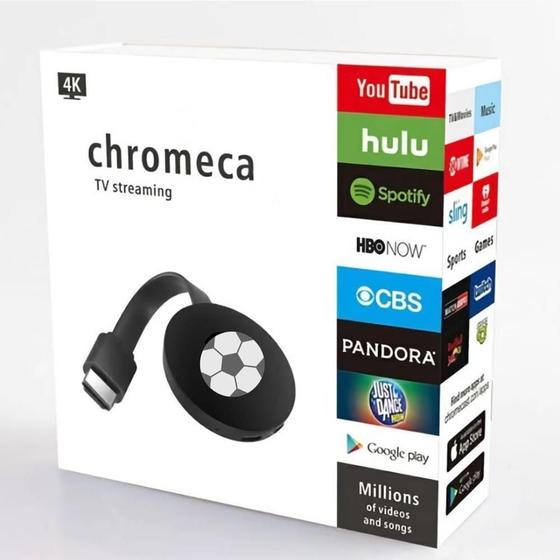 chromeca G2 dispositivo streming wifi espelhe seu celular na sua tv de marca generica - opsshopping Imagem de chromeca G2 dispositivo streming wifi espelhe seu celular na sua tv de marca generica