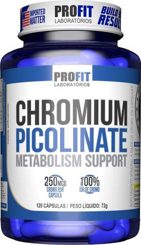 Imagem de Chromium Picolinate 120caps - Profit Labs Sabor Sem Sabor