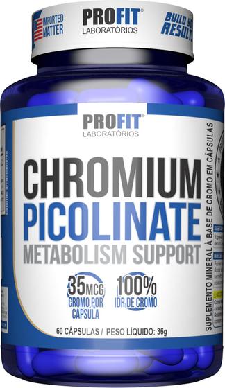 Imagem de Chromium Picolinate 60caps - Profit Labs