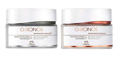 Chronos Dia + Noite Pote Completo 30+ 45+ 60+ 70+ Escolha - Natura - Outros  Beleza e Perfumaria - Magazine Luiza