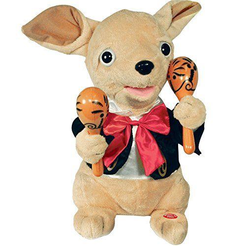 Imagem de Chuey Bamba 30 cm Cantando Chihuahua Plush, Shakes Maracas