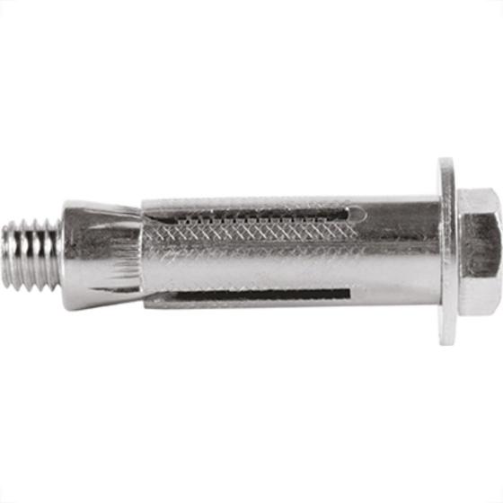 Imagem de Chumbador. Fixador Aco Ancora Cba 5/16X 2.1/4 C/Parafuso - Kit C/25 Unidades