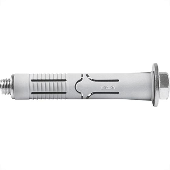 Imagem de Chumbador. Fixador Nylon Ancora Cbn 1/4 X 3 C/Parafuso - Kit C/25 Unidades