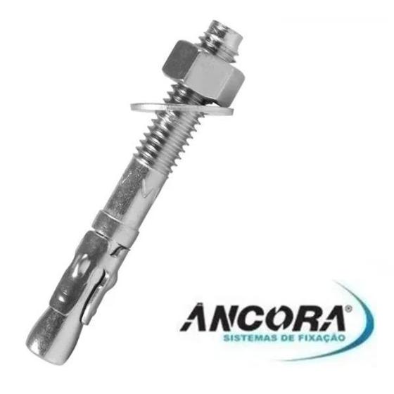 Imagem de Chumbador PBA 1/2 x 3.3/4 com Porca e Arruela Ancora