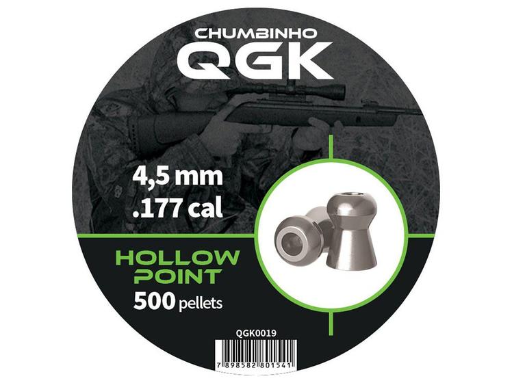 Imagem de Chumbinho QGK 4,5mm 500 unidades
