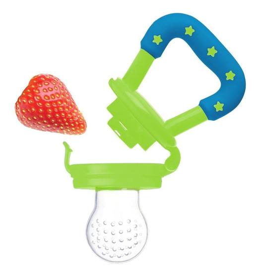 Imagem de Chupeta Alimentadora Bebês Silicone Porta Fruta Legumes Buba