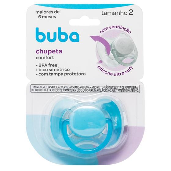 Imagem de Chupeta Bico Silicone Ultra Soft Comfort + 6 Meses Buba