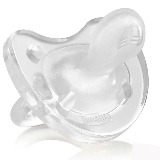 Imagem de Chupeta Genius NUK (0-6M)  Silicone Transparente