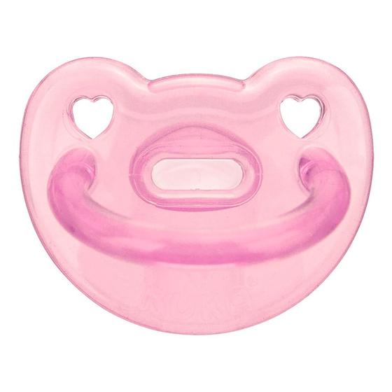 Imagem de Chupeta Kuka Silicone Soft Ortodôntica Nº2 Rosa