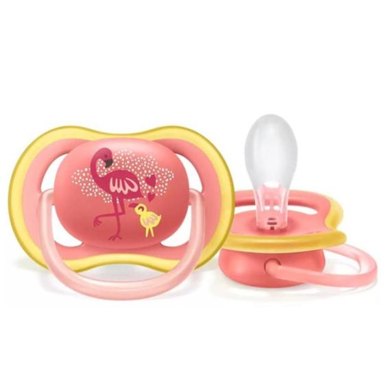 Imagem de Chupeta Phlips Avent Flamingo 6-18 Meses Ultra Air