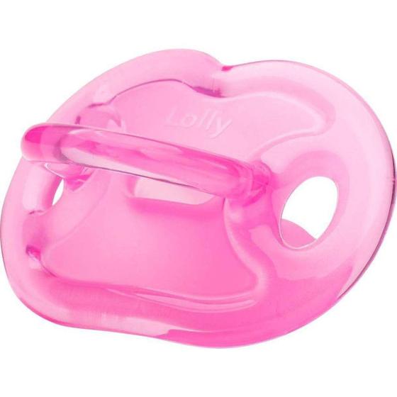 Chupeta Silicone 100% Ortodôntica T2 Rosa 6015-01-M - Lolly - Chupeta ...