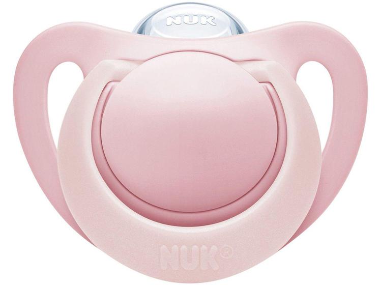 Chupeta Silicone Ortodôntico NUK Baby Care - Genius Girl Rosa 0 meses Menor preço em Chupeta Silicone Ortodôntico NUK Baby Care - Genius Girl Rosa 0 meses