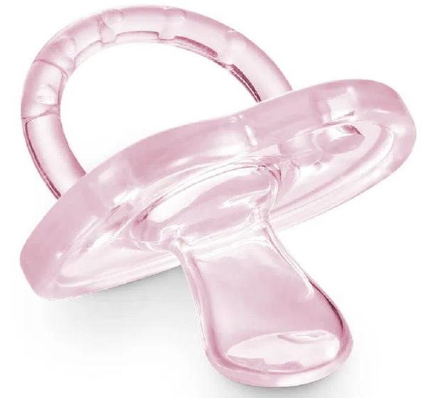 Imagem de Chupeta Silicone Rosa - Multikids Baby