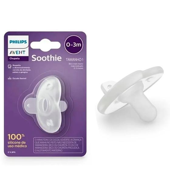 Imagem de Chupeta Soothie 0-3meses Neutra C/1 Philips Avent