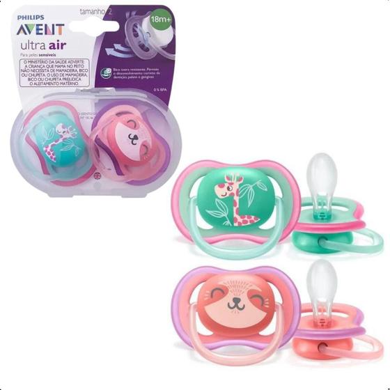 Imagem de Chupeta ULTRA AIR Dupla 18+ Meses Philips AVENT SCF349/12