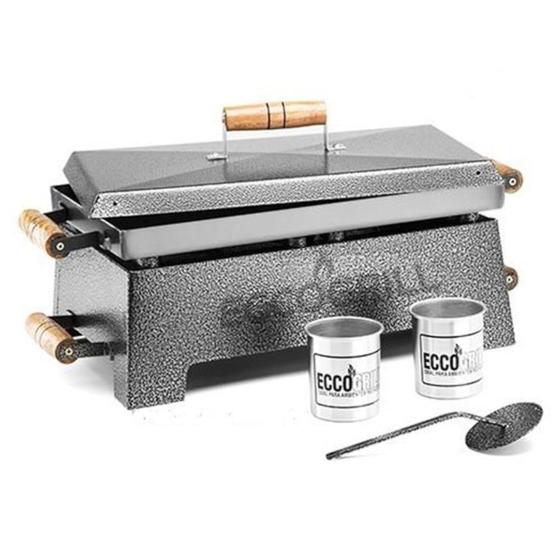 Churrasqueira a Álcool ECCOGRILL Completa - VM Utilidades ...