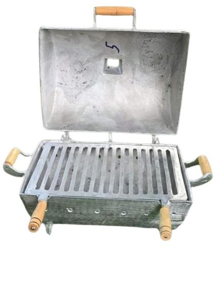 Churrasqueira de alumínio batido /tamanho G + linha PREMIUM Menor preço em Churrasqueira de alumínio batido /tamanho G + linha PREMIUM