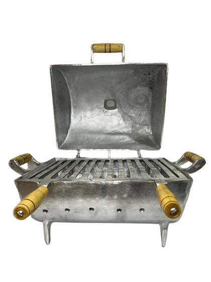 Churrasqueira de alumínio polido MÉDIA a bafo/ ENVIO IMEDIATO + direto da fábrica Menor preço em Churrasqueira de alumínio polido MÉDIA a bafo/ ENVIO IMEDIATO + direto da fábrica