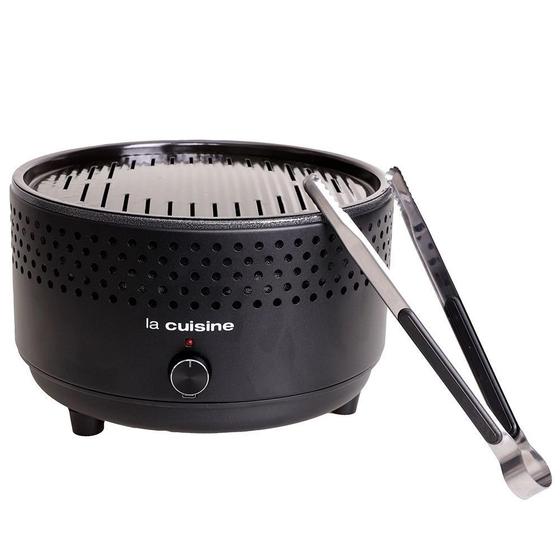 Churrasqueira de Mesa Portátil a Carvão Table PRETA Grill La Cuisine EAN 6938202163008