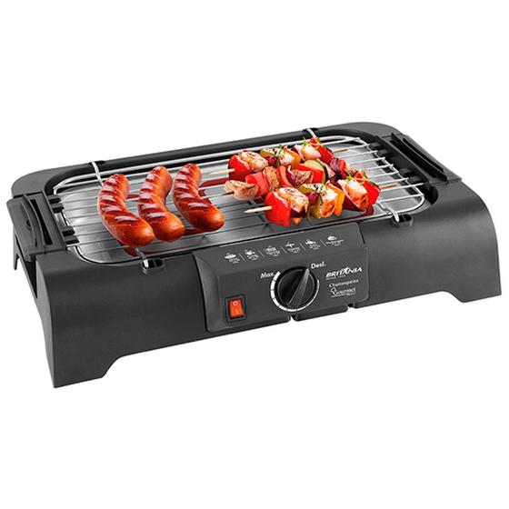 Churrasqueira Elétrica Britânia Gourmet BCG1, 110V - 66701126 Menor preço em Churrasqueira Elétrica Britânia Gourmet BCG1, 110V - 66701126