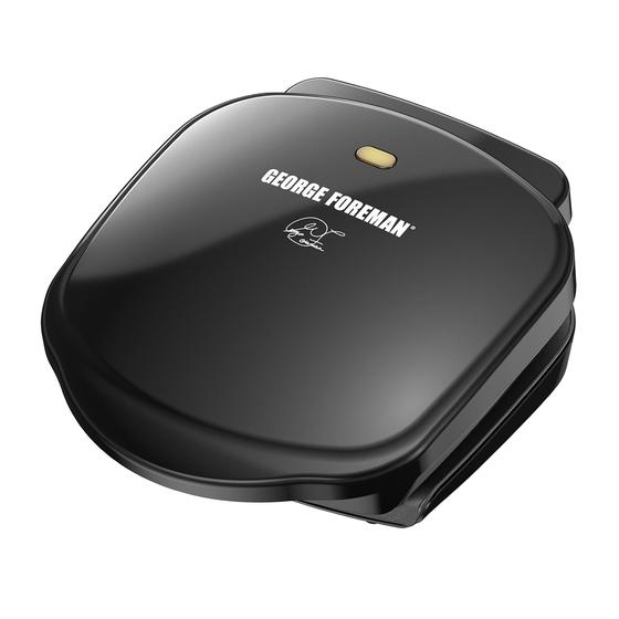 Imagem de Churrasqueira Elétrica Interna e Prensa Panini George Foreman GR10B