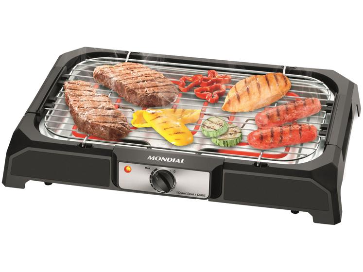 Churrasqueira Elétrica Mondial 1800W Menor preço em Churrasqueira Elétrica Mondial 1800W