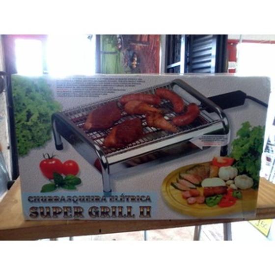 Churrasqueira Elétrica Super Grill II 127V - Churrasqueira e Acessórios ...