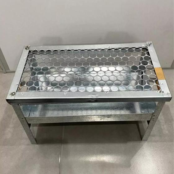 Churrasqueira Galvanizada Com Grill Portátil Aço Anti Corte Menor preço em Churrasqueira Galvanizada Com Grill Portátil Aço Anti Corte