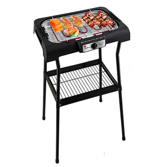 Churrasqueira Gourmet Britânia CGB4 com Pés e Controle de Temperatura Menor preço em Churrasqueira Gourmet Britânia CGB4 com Pés e Controle de Temperatura