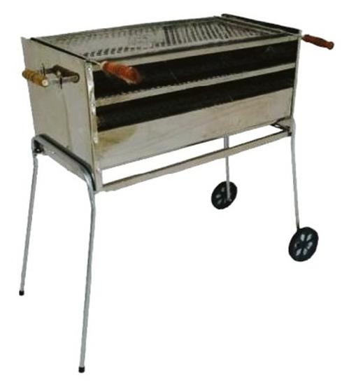 Imagem de Churrasqueira Inox Master Grill 60 com Rodas