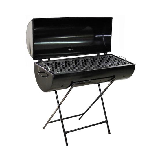 Imagem de Churrasqueira Mega Grill com Grelha e Suporte 92x78x30cm