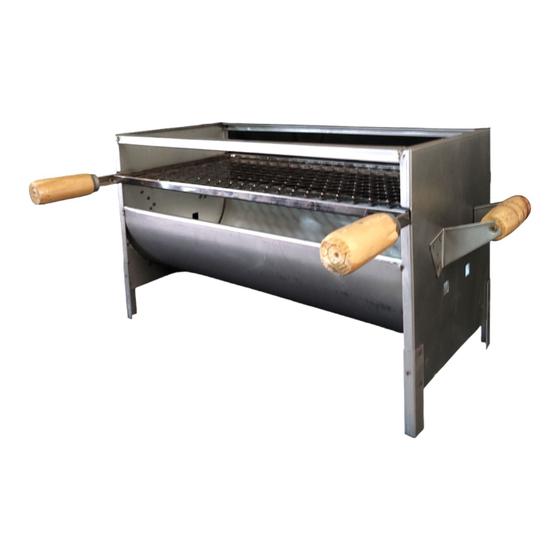 Churrasqueira Portátil Pequena Galvanizada 30x24 Com Grelha Inox 214 Menor preço em Churrasqueira Portátil Pequena Galvanizada 30x24 Com Grelha Inox 214