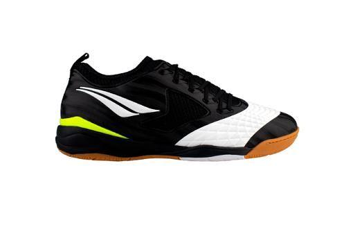 Imagem de Chuteira De Futsal Penalty Max 1000 - Preto/Branco/Verde Neon