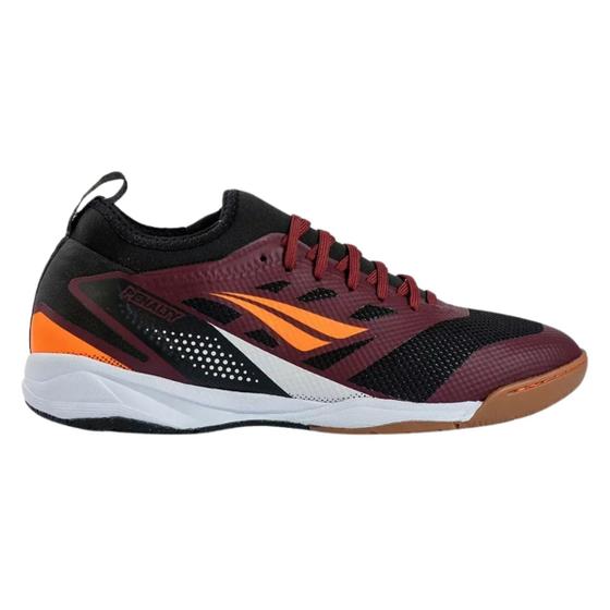 Imagem de Chuteira Futsal Penalty Max 500 Locker Y-3 Vermelha e Laranja