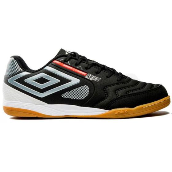 Imagem de Chuteira Futsal Umbro Pro 5 Bump Club Unissex Preto Branco