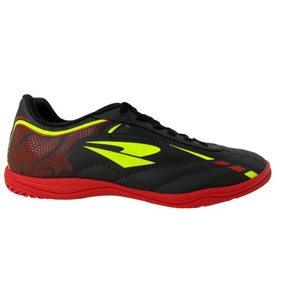 Imagem de Chuteira Indoor Dray 326 Masculina - Preto/Vermelho