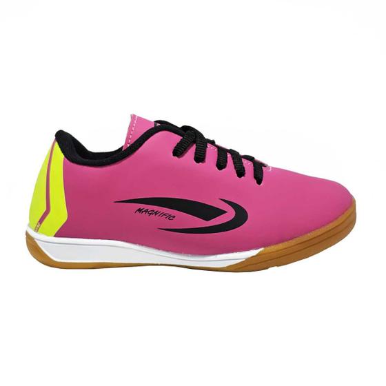 Imagem de Chuteira Infantil Magnific Futsal Society Nid Feet - Pink