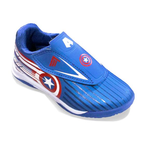 Imagem de Chuteira Infantil Masculina Futsal Marvel Dray 4055