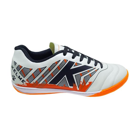 Imagem de Chuteira Kelme Sin Improove Futsal Masculino - Branco e Preto