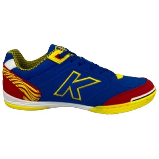 Imagem de Chuteira Kelme Sin Precision Futsal Masculino - Azul e Amarelo