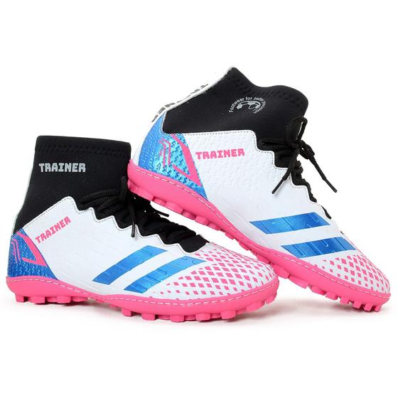 Cano Alto Chuteira Botinha Rosa Nike Chuteira Futsal Cano Alto