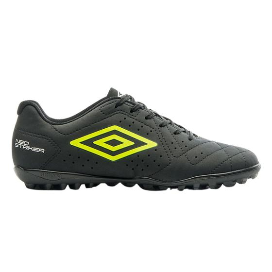 Imagem de Chuteira Society Umbro Neo Striker Preta e Verde