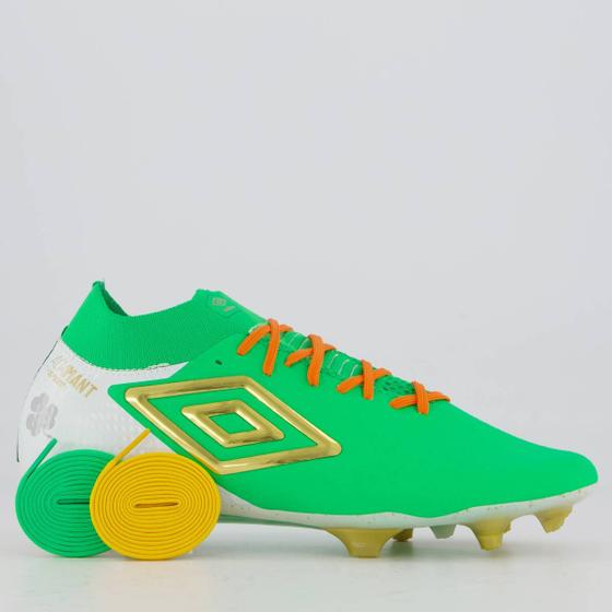 Imagem de Chuteira Umbro Adamant Top Speed Pro Gl Saint Patrick's Campo Verde