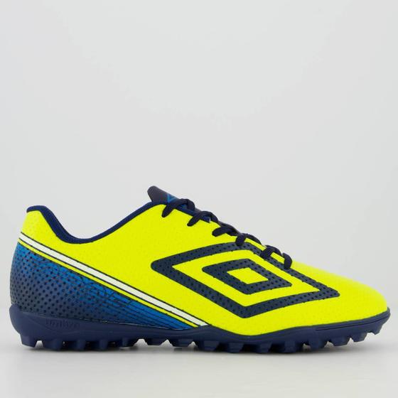 Imagem de Chuteira Umbro Force Society Amarelo Fluorescente