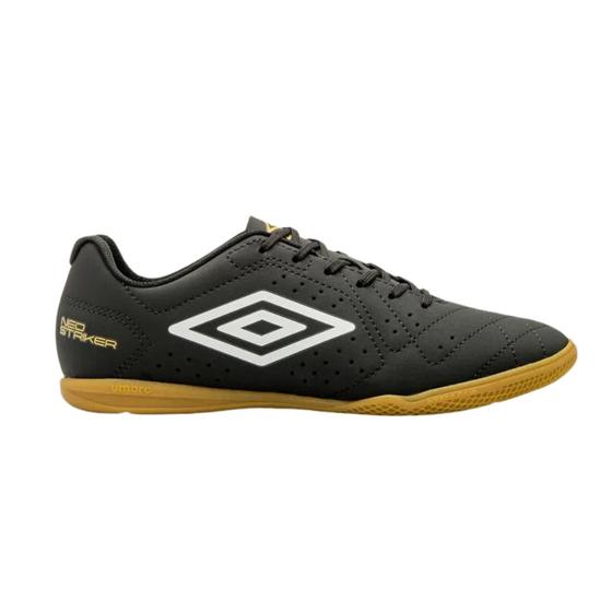 Imagem de Chuteira Umbro Futsal Neo Striker Preto e Dourado - Masculino