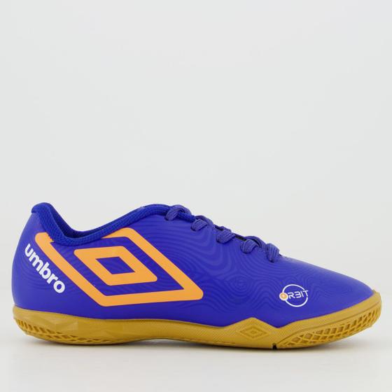 Imagem de Chuteira Umbro Orbit Futsal Juvenil Azul