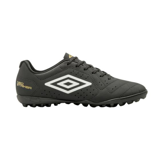 Imagem de Chuteira Umbro Society Neo Striker Preto e Dourado - Masculino