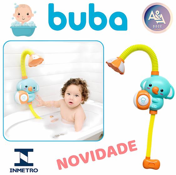 Imagem de Chuveirinho Intantil Hora Banho Bebê Coala Com Ventosa - Buba