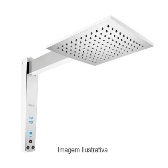 Imagem de Chuveiro Acqua Century Digital Branco/Cromado Lorenzetti 220/7500V