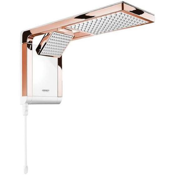 Imagem de Chuveiro acqua duo branco/rosa gold 7800w/220v ref 372613